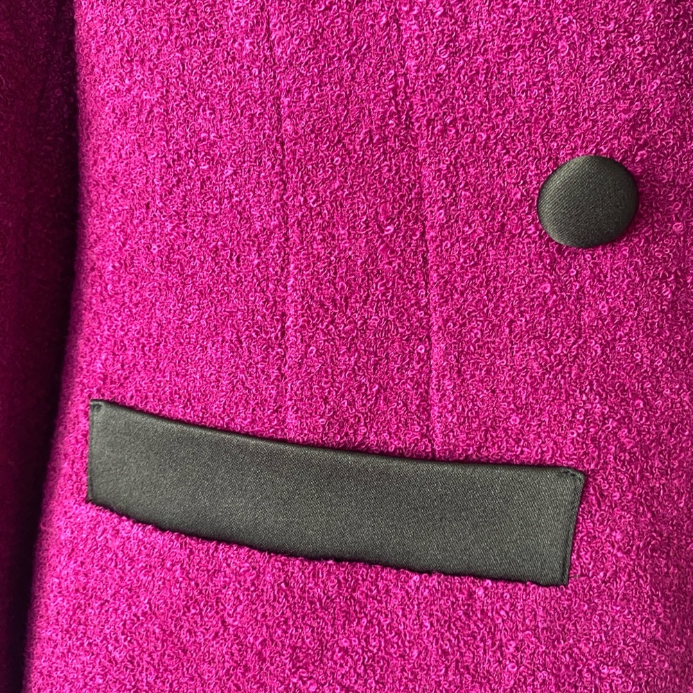 Linea By Louis Dell’Olio Fuscia and Black Statement Jacket‎ - Picture 5 of 7